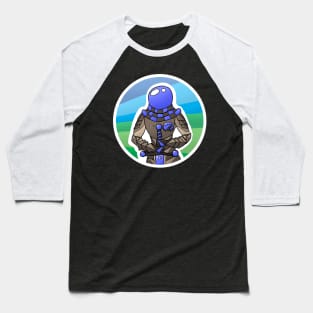 Astroknight - Steampunk Astronaut Knight Baseball T-Shirt